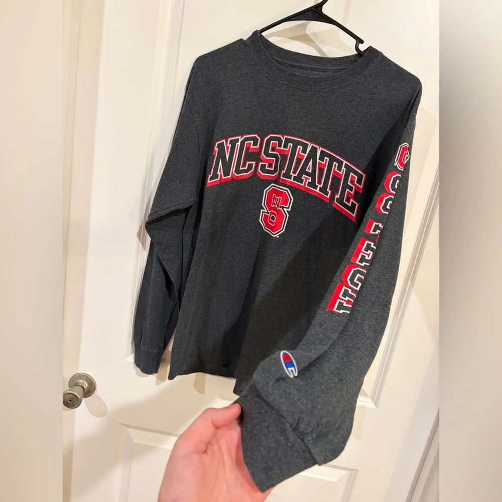 Champion NC State Wolfpack Long Sleeve Tee - Picture 2 of 4